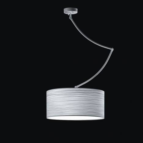 Lámpara colgante Cisne 3L blanco - Brilliance