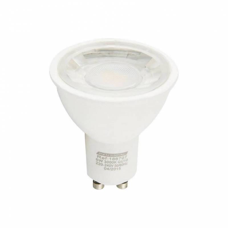 Ampoule Led HOOK GU10 6W 220-240V 60º Dimmable