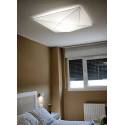 OLE by FM Polaris ceiling lamp 80cm white fabric