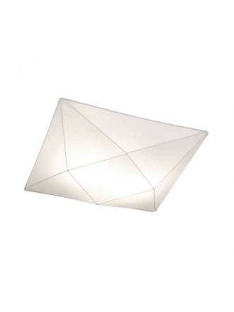 OLE by FM Polaris ceiling lamp 80cm white fabric