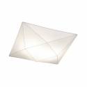 OLE by FM Polaris ceiling lamp 80cm white fabric