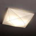 OLE by FM Polaris ceiling lamp 80cm white fabric