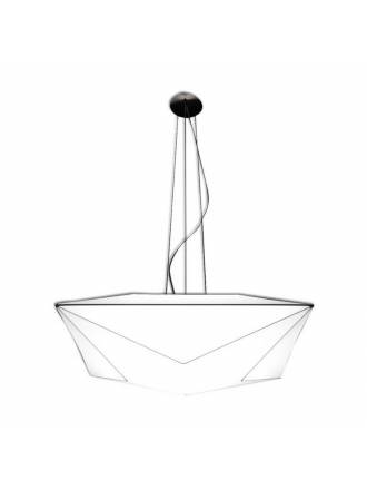 OLE by FM Polaris pendant lamp 80cm white fabric