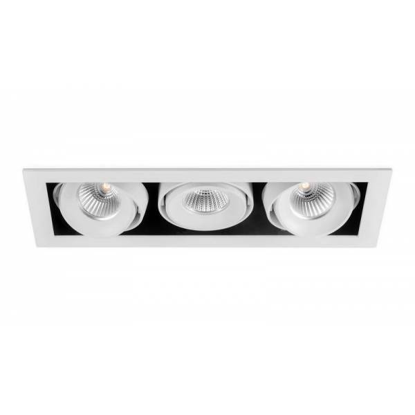 Foco empotrable Orbital Mini 3 blanco - Arkoslight