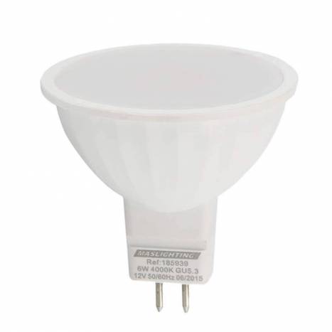 Bombilla LED 6w MR16 12v 120º - Maslighting