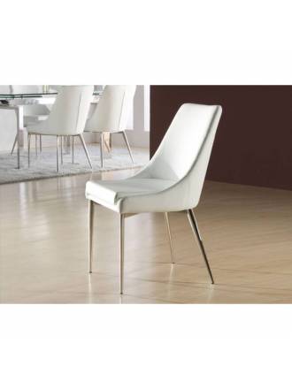 SCHULLER chair Dublin white color
