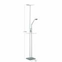 Trio Luke floor lamp 2L LED nickel matt