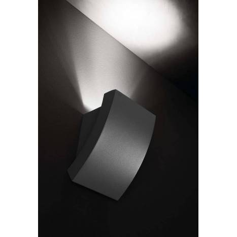 Aplique de pared Proa 1L GU10 gris - Faro