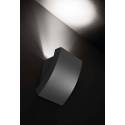 Aplique de pared Proa 1L GU10 gris - Faro