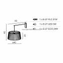 EL TORRENT 524 wall lamp chrome