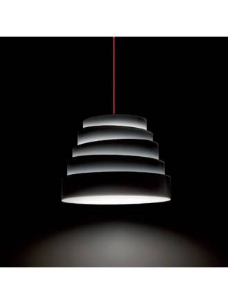 MASSMI Blur pendant lamp black fabric