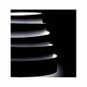 MASSMI Blur pendant lamp black fabric