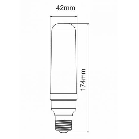 BENEITO FAURE PL T40 E27 LED Bulb 10w 230v 360º