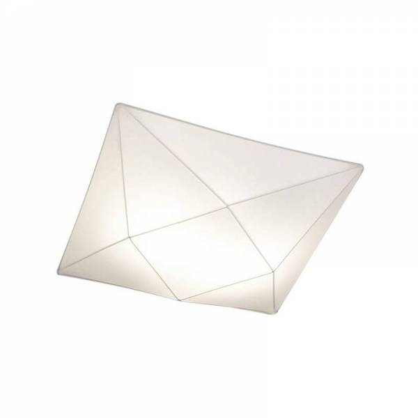 OLE by FM Polaris ceiling lamp 100cm white fabric