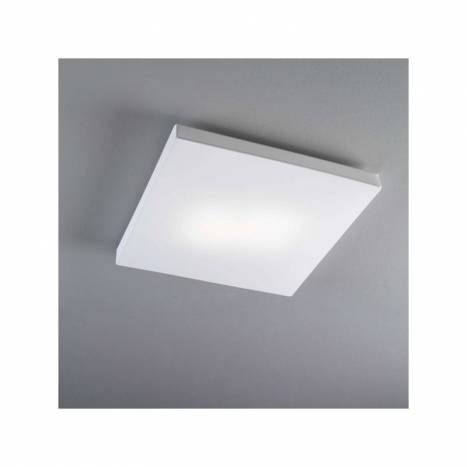 OLE by FM Block New ceiling lamp 60x60 white fabric