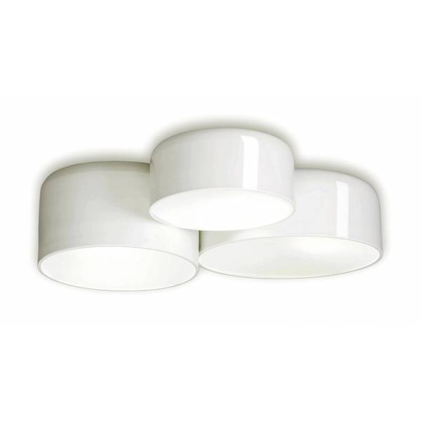 OLE by FM Pot 5l E27 white ceiling lamp