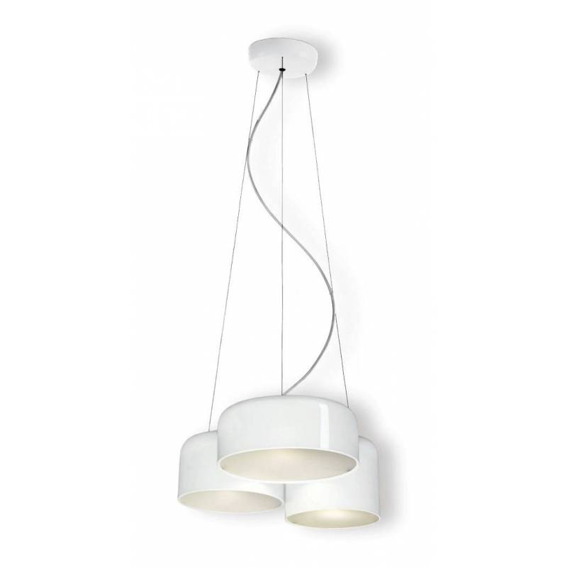 OLE by FM Pot white pendant lamp