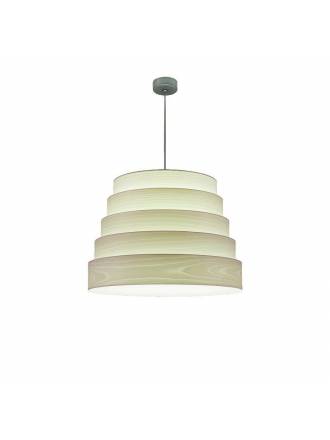 ICONO Tower 50cm wood pendant lamp