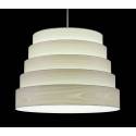 ICONO Tower 50cm wood pendant lamp