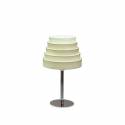 ICONO Tower white wood table lamp