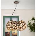 SCHULLER Narisa pendant lamp 47cm gold