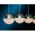 SCHULLER Sphere lineal ceiling lamp 4l chrome