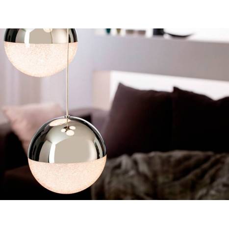 SCHULLER Sphere ceiling lamp 14l chrome