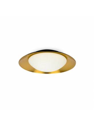 FARO Side LED 39cm black-copper ceiling lamp