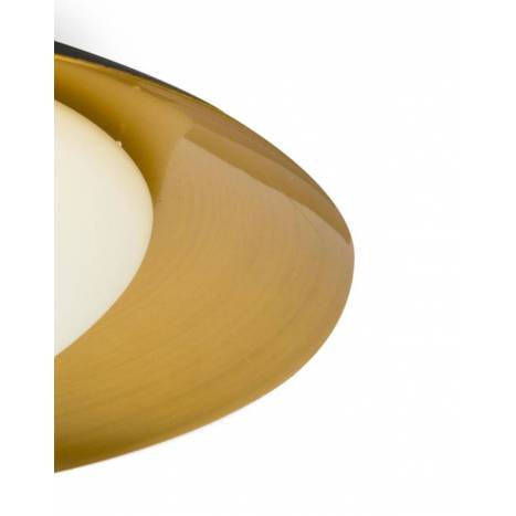 FARO Side LED 39cm black-copper ceiling lamp