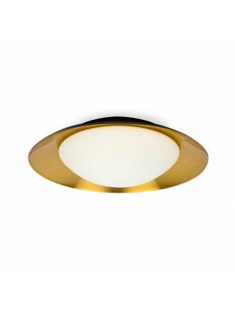 FARO Side LED 45cm black-copper ceiling lamp