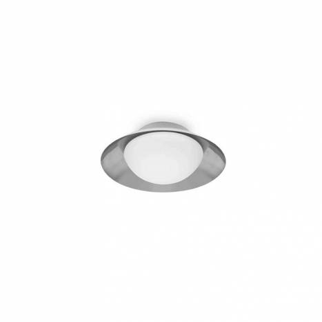 FARO Side 1L 20cm white-nickel ceiling lamp