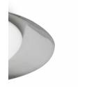 FARO Side LED 39cm white-nickel ceiling lamp