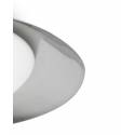 FARO Side LED 45cm white-nickel ceiling lamp