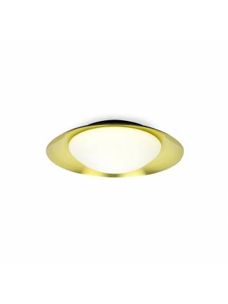 FARO Side LED 39cm black-gold ceiling lamp