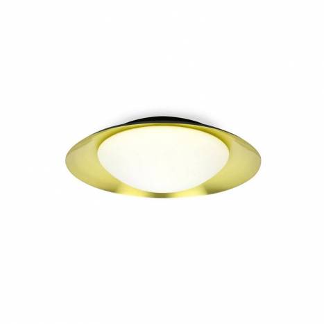 FARO Side LED 39cm black-gold ceiling lamp