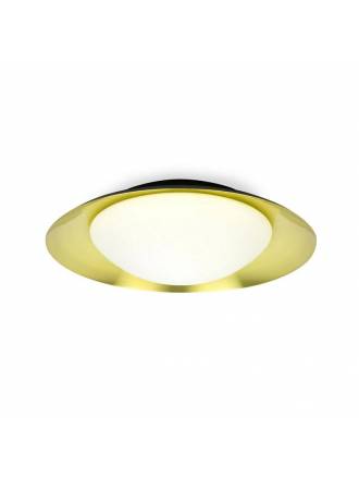 FARO Side LED 45cm black-gold ceiling lamp