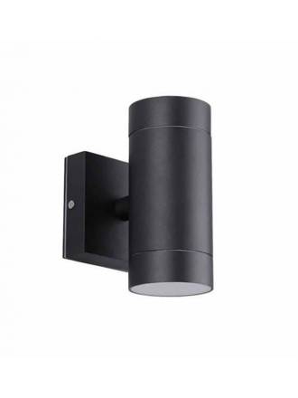 LDV Lugos 2L GU10 black wall lamp