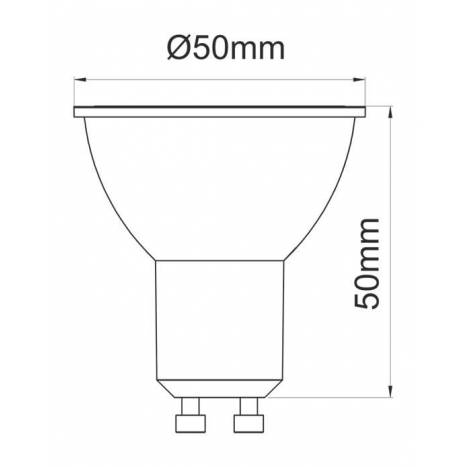 BENEITO FAURE dimmable Hook GU10 LED System 6w 60º