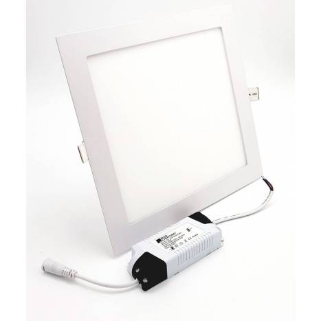 Downlight LED 25w cuadrado blanco extraplano Maslighting