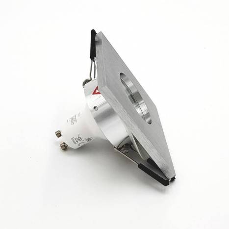 BPM 3006 IP65 square recessed light aluminium