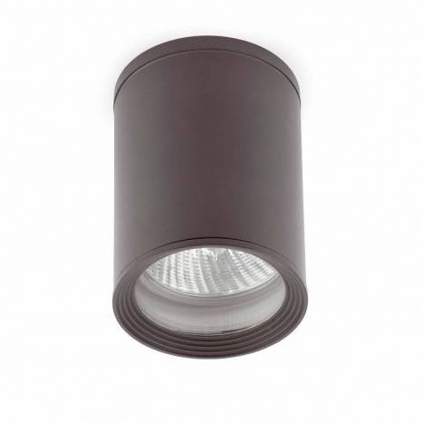 Plafón de techo Tasa IP44 1L E27 gris - Faro