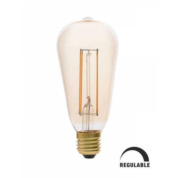 FARO Pebetero ST64 LED 5w E27 bulb dimmable