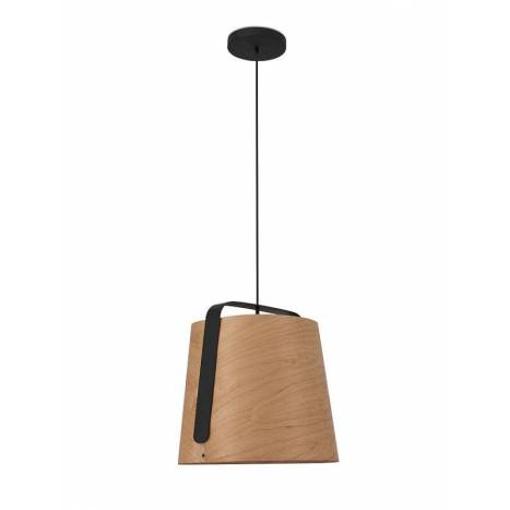 FARO Stood 1L E27 pendant lamp wood