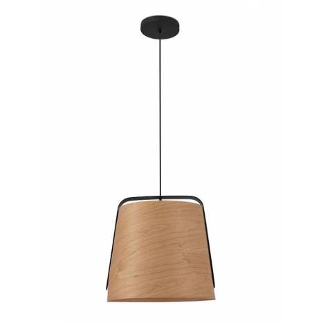 FARO Stood 1L E27 pendant lamp wood