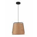 FARO Stood 1L E27 pendant lamp wood