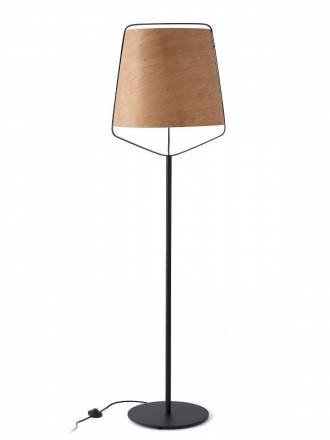 FARO Stood 1L E27 floor lamp wood