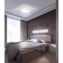 OLE by FM Polaris ceiling lamp 80cm white fabric