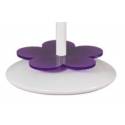 Lámpara de mesa infantil Topitos 1L lila - Anperbar