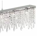 IDEAL LUX Giada Clear 7L crystal pendant lamp
