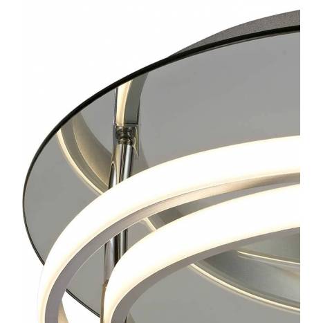 MANTRA Infinity ceiling lamp LED 30w silver